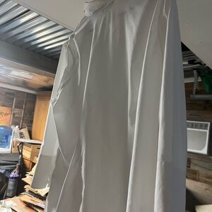 White Long Sleeve Shirt Lands End Cotton